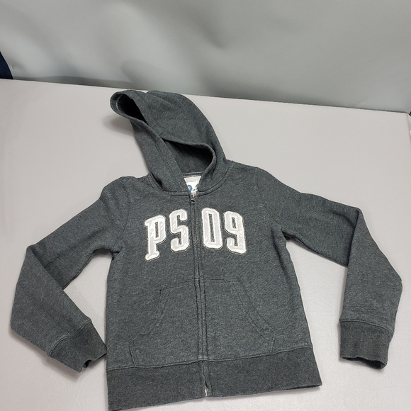 3/$15 Girls PS from Aeropostale gray full zip hoodie youth size small 8 - Picture 6 of 6